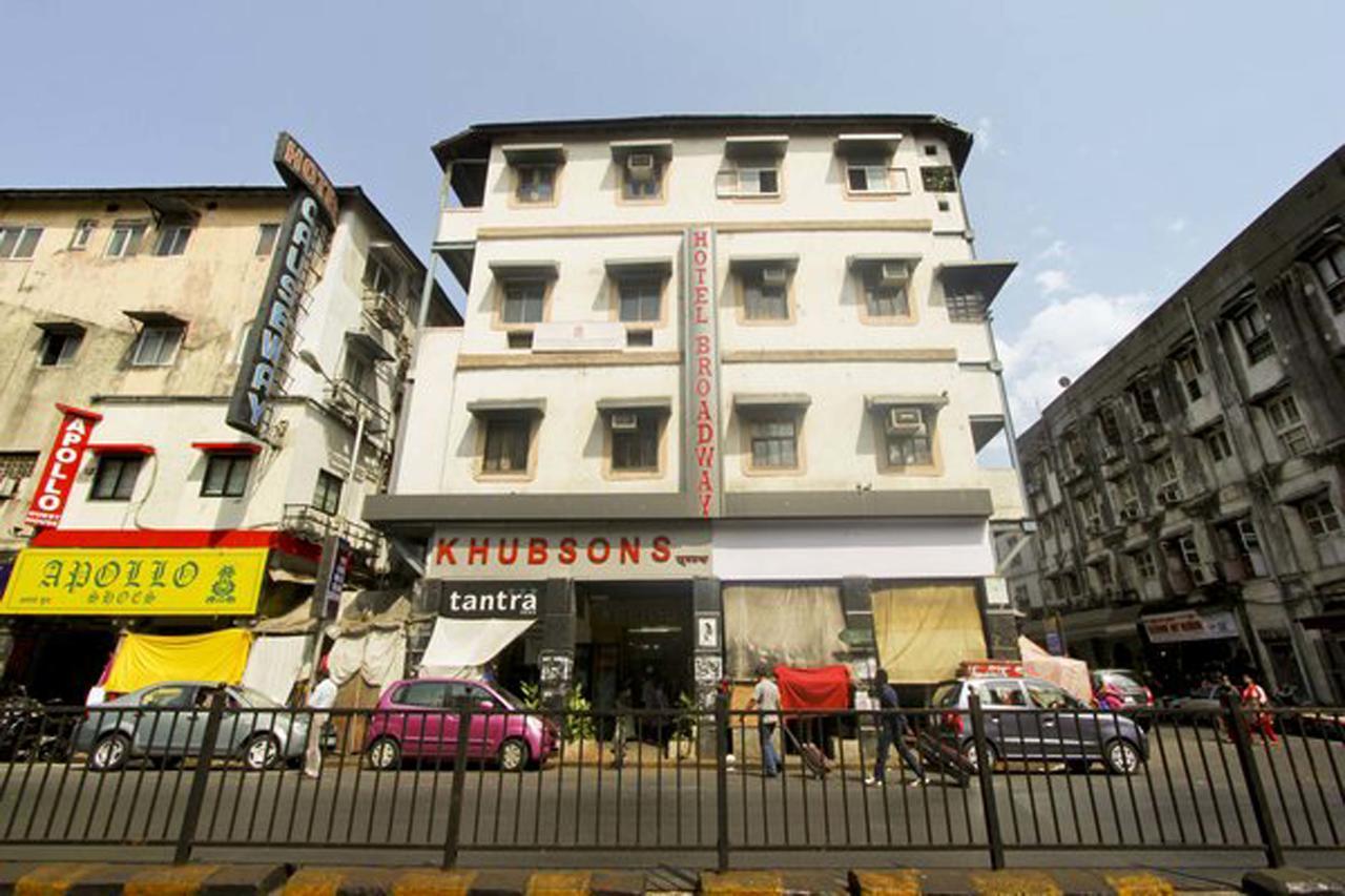 Hotel Broadway Colaba Mumbai Kültér fotó